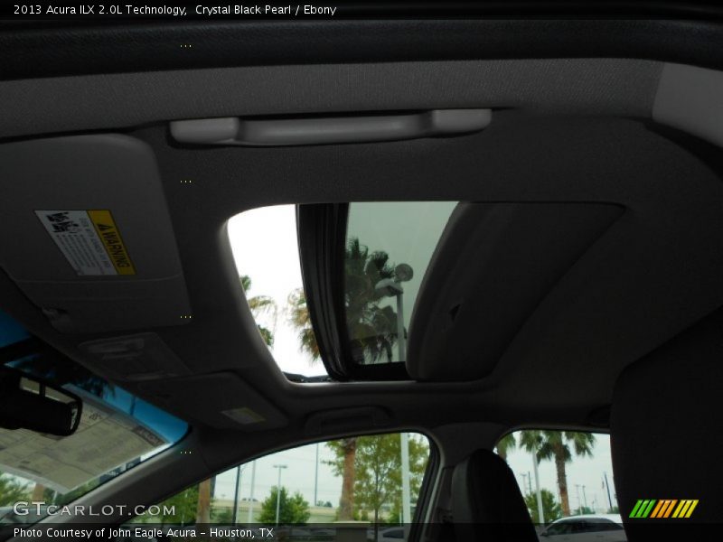 Crystal Black Pearl / Ebony 2013 Acura ILX 2.0L Technology
