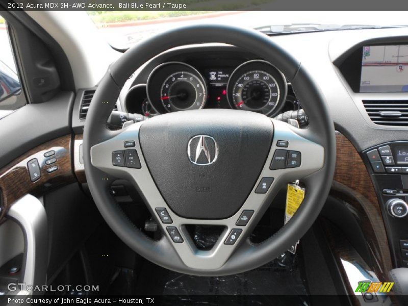  2012 MDX SH-AWD Advance Steering Wheel