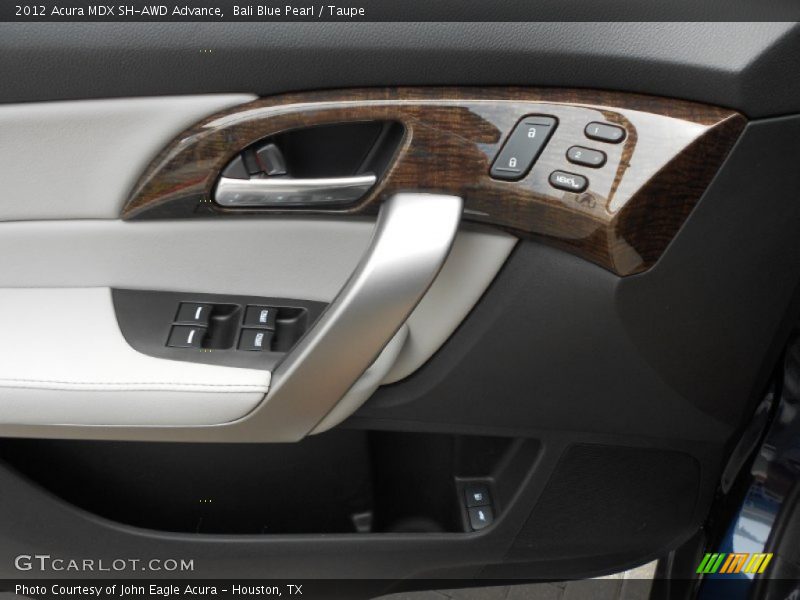 Bali Blue Pearl / Taupe 2012 Acura MDX SH-AWD Advance