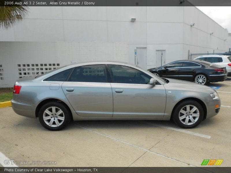 Atlas Grey Metallic / Ebony 2006 Audi A6 3.2 Sedan