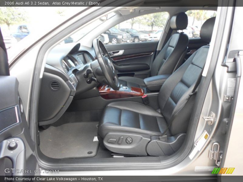Atlas Grey Metallic / Ebony 2006 Audi A6 3.2 Sedan