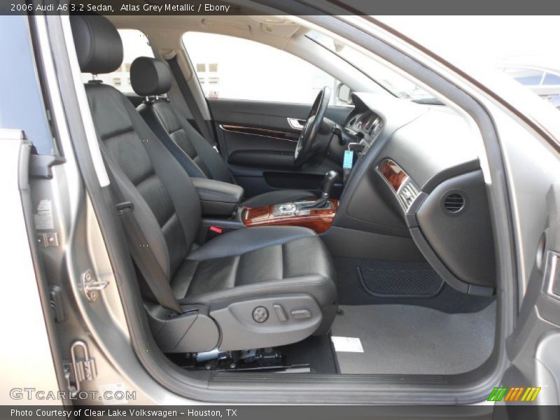Atlas Grey Metallic / Ebony 2006 Audi A6 3.2 Sedan