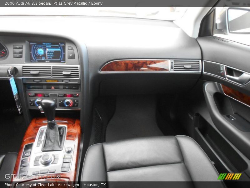 Atlas Grey Metallic / Ebony 2006 Audi A6 3.2 Sedan