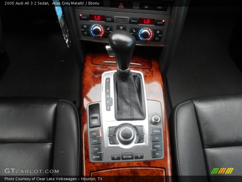 Atlas Grey Metallic / Ebony 2006 Audi A6 3.2 Sedan