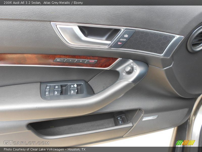 Atlas Grey Metallic / Ebony 2006 Audi A6 3.2 Sedan