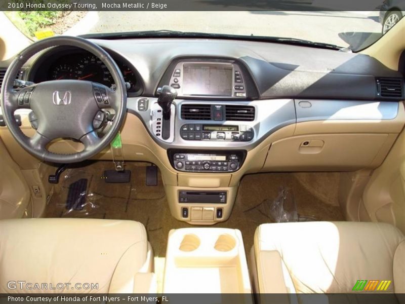 Mocha Metallic / Beige 2010 Honda Odyssey Touring