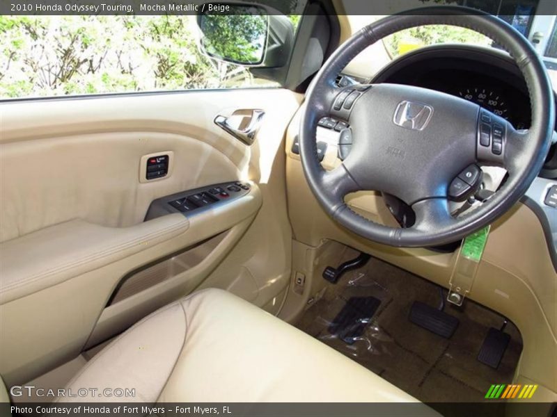 Mocha Metallic / Beige 2010 Honda Odyssey Touring
