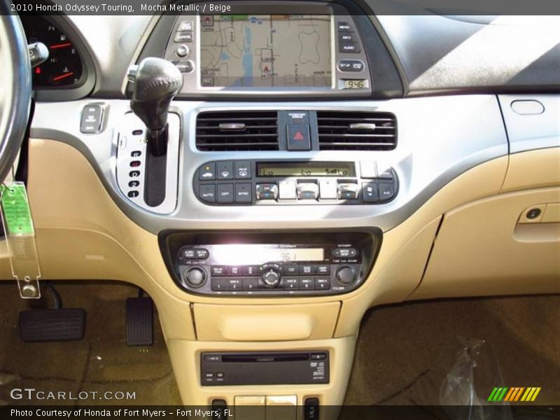 Mocha Metallic / Beige 2010 Honda Odyssey Touring