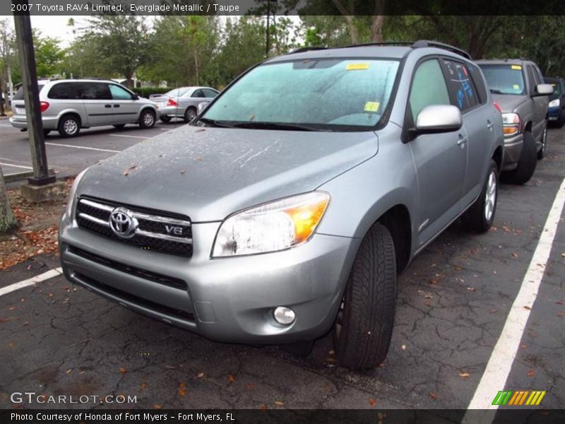 Everglade Metallic / Taupe 2007 Toyota RAV4 Limited