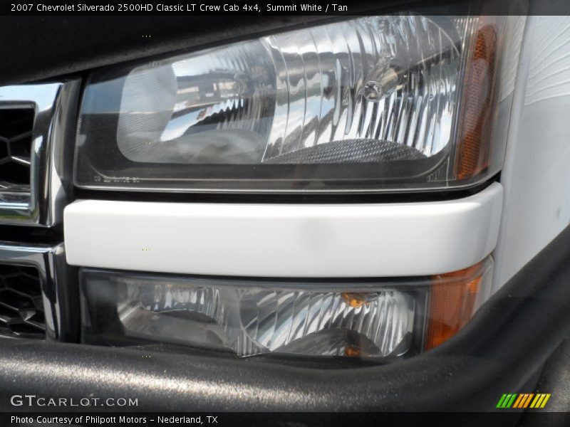 Summit White / Tan 2007 Chevrolet Silverado 2500HD Classic LT Crew Cab 4x4