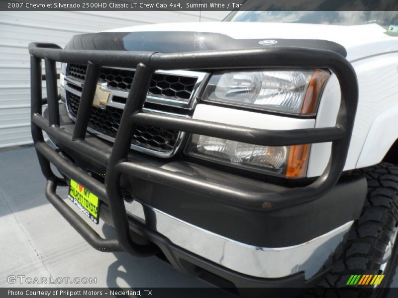 Summit White / Tan 2007 Chevrolet Silverado 2500HD Classic LT Crew Cab 4x4