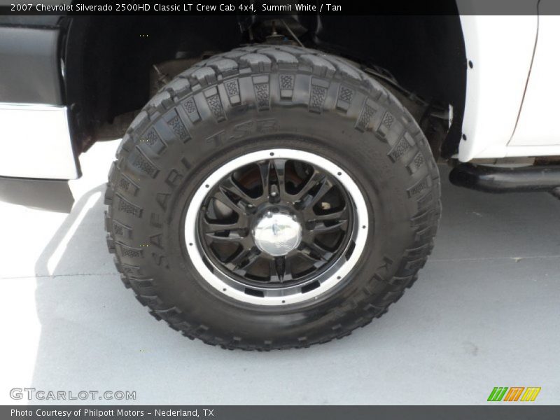 Summit White / Tan 2007 Chevrolet Silverado 2500HD Classic LT Crew Cab 4x4