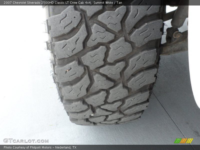 Summit White / Tan 2007 Chevrolet Silverado 2500HD Classic LT Crew Cab 4x4