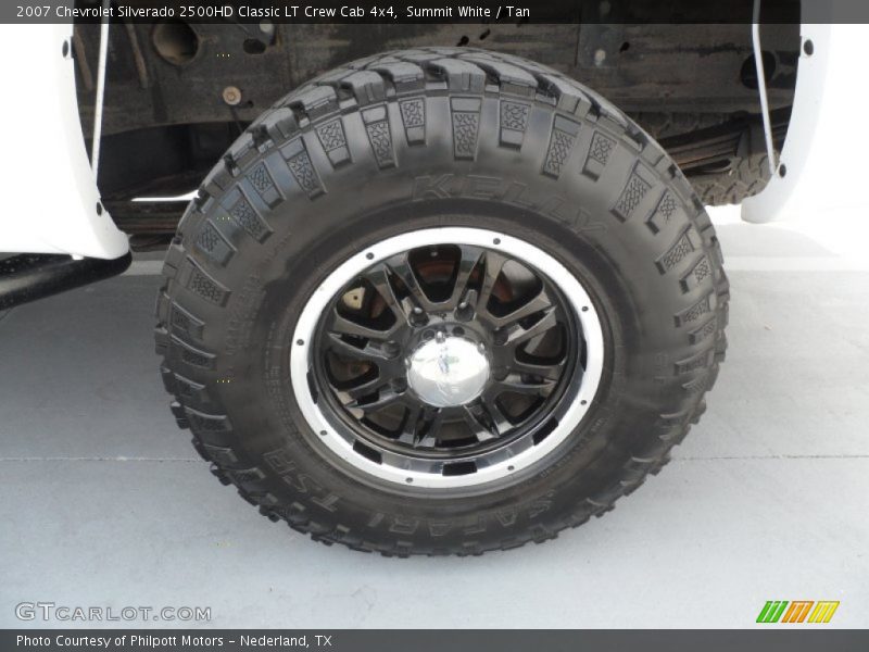 Summit White / Tan 2007 Chevrolet Silverado 2500HD Classic LT Crew Cab 4x4