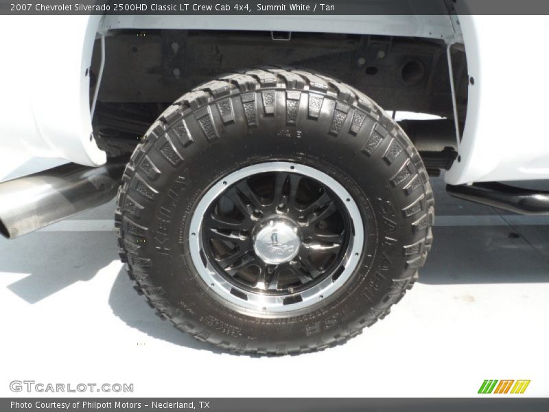 Summit White / Tan 2007 Chevrolet Silverado 2500HD Classic LT Crew Cab 4x4