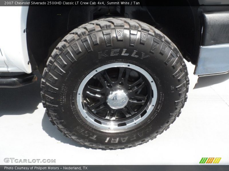 Summit White / Tan 2007 Chevrolet Silverado 2500HD Classic LT Crew Cab 4x4