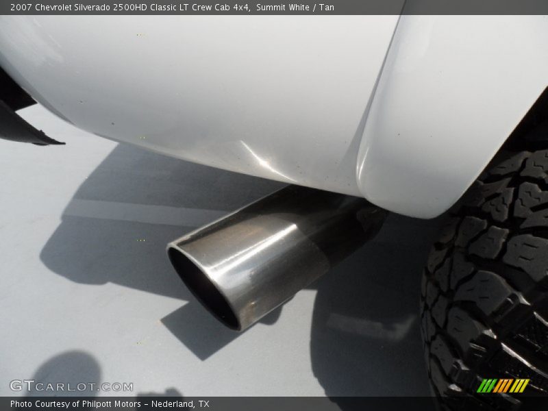 Summit White / Tan 2007 Chevrolet Silverado 2500HD Classic LT Crew Cab 4x4