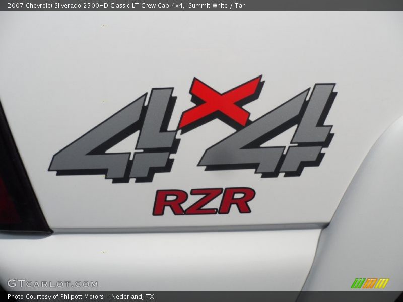 Summit White / Tan 2007 Chevrolet Silverado 2500HD Classic LT Crew Cab 4x4