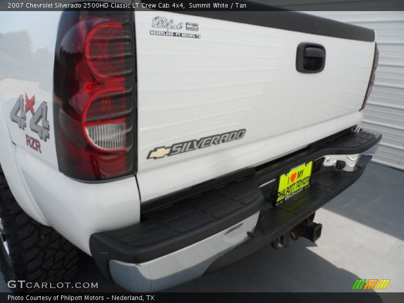 Summit White / Tan 2007 Chevrolet Silverado 2500HD Classic LT Crew Cab 4x4