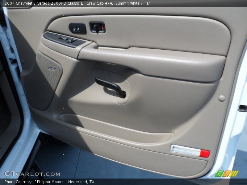 Summit White / Tan 2007 Chevrolet Silverado 2500HD Classic LT Crew Cab 4x4