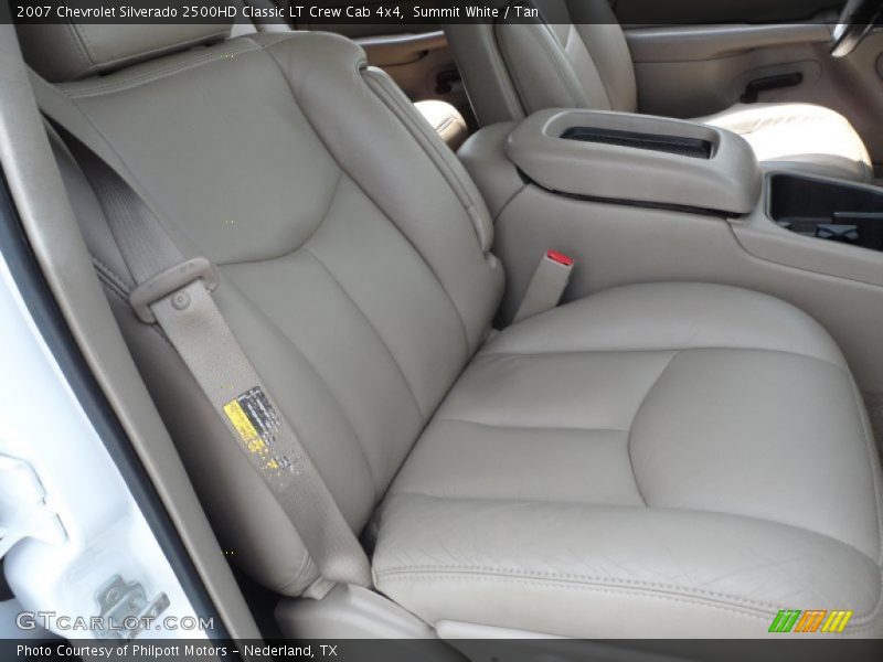 Summit White / Tan 2007 Chevrolet Silverado 2500HD Classic LT Crew Cab 4x4