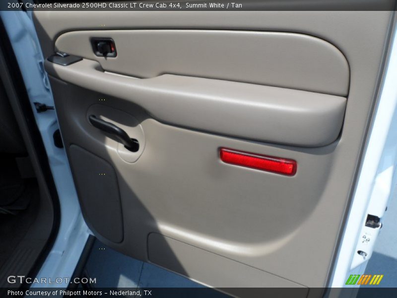 Summit White / Tan 2007 Chevrolet Silverado 2500HD Classic LT Crew Cab 4x4