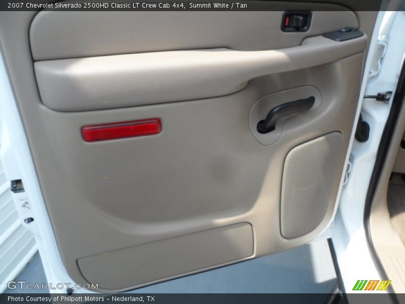 Summit White / Tan 2007 Chevrolet Silverado 2500HD Classic LT Crew Cab 4x4