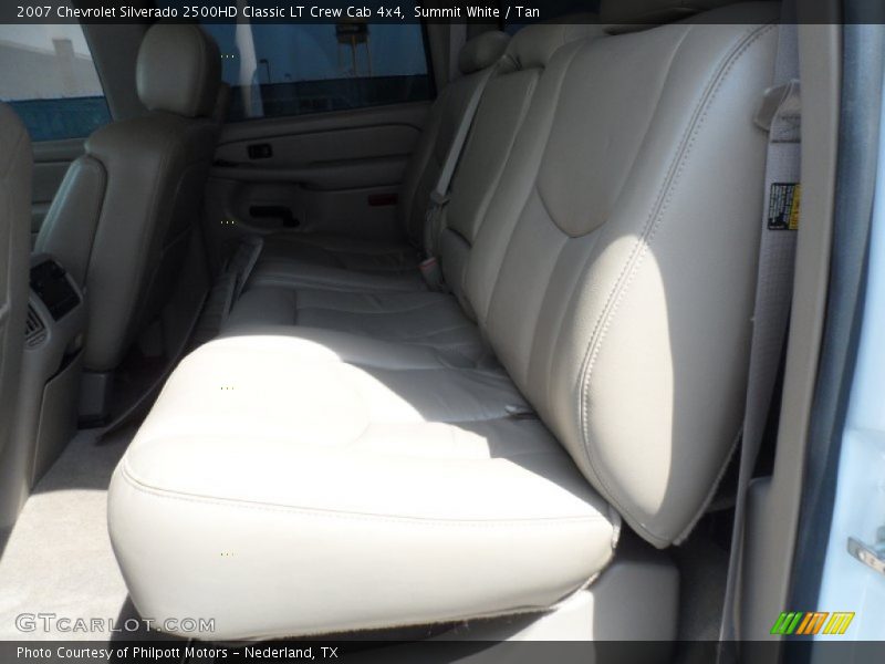 Summit White / Tan 2007 Chevrolet Silverado 2500HD Classic LT Crew Cab 4x4
