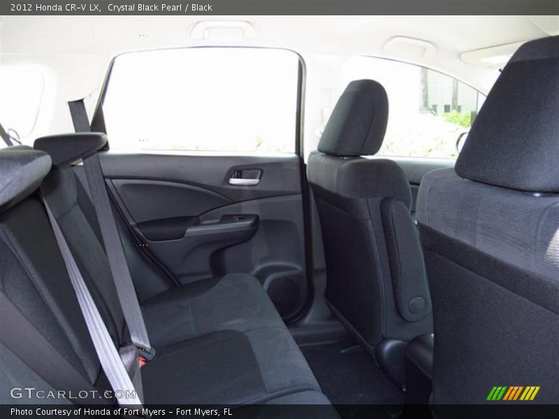 Crystal Black Pearl / Black 2012 Honda CR-V LX