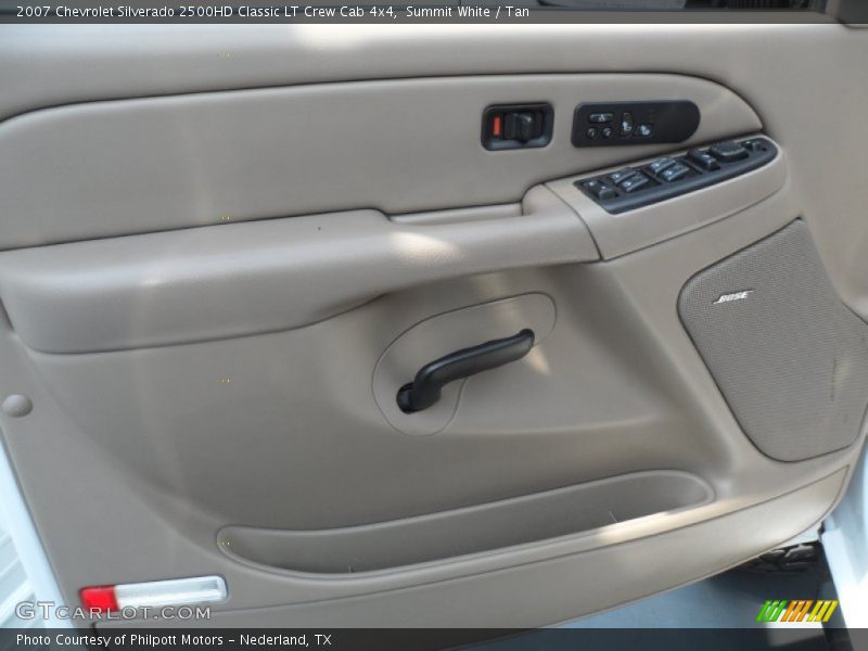 Summit White / Tan 2007 Chevrolet Silverado 2500HD Classic LT Crew Cab 4x4