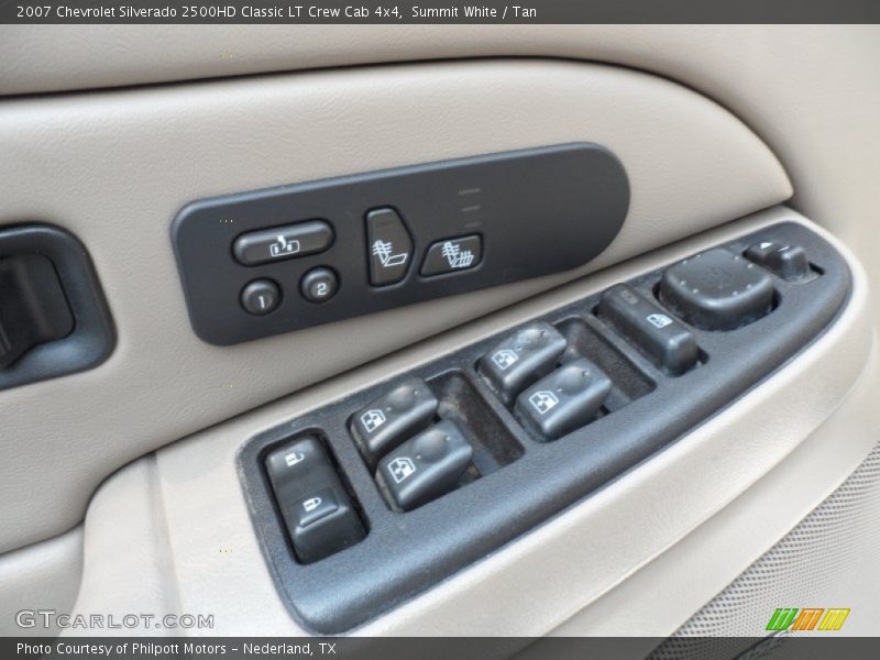 Summit White / Tan 2007 Chevrolet Silverado 2500HD Classic LT Crew Cab 4x4