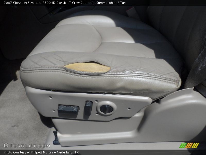 Summit White / Tan 2007 Chevrolet Silverado 2500HD Classic LT Crew Cab 4x4