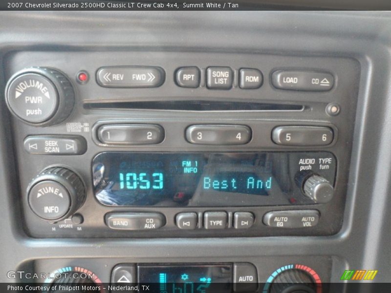 Summit White / Tan 2007 Chevrolet Silverado 2500HD Classic LT Crew Cab 4x4