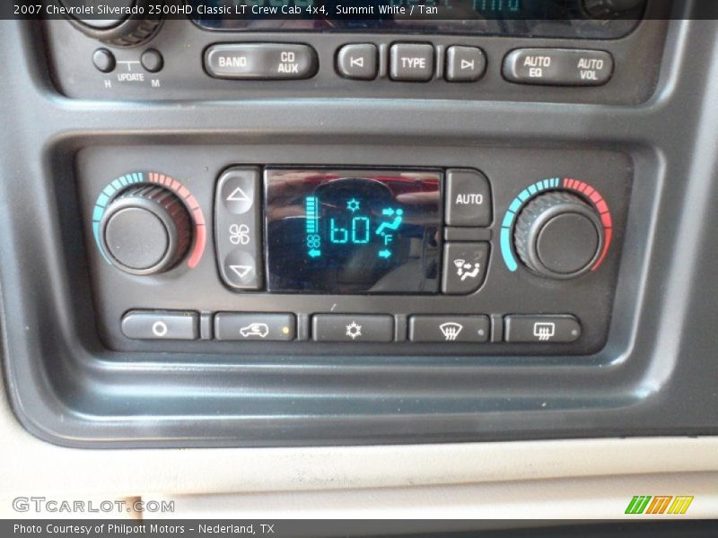 Summit White / Tan 2007 Chevrolet Silverado 2500HD Classic LT Crew Cab 4x4