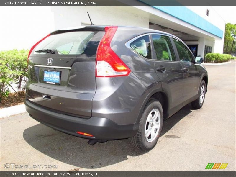 Polished Metal Metallic / Gray 2012 Honda CR-V LX