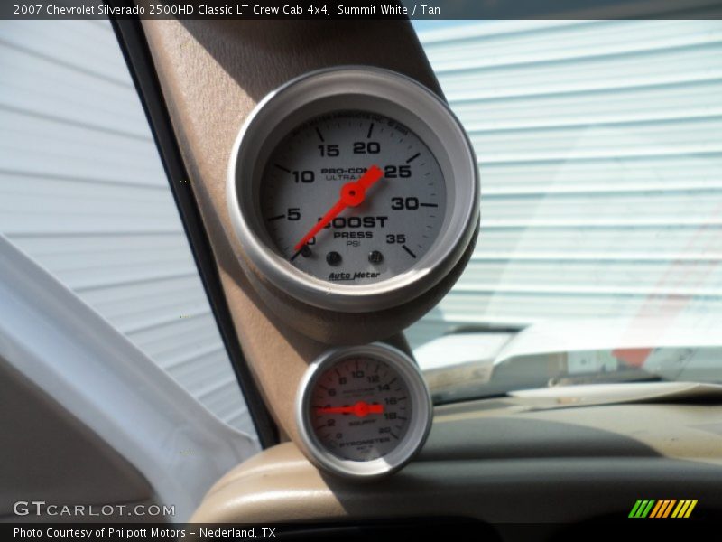 Summit White / Tan 2007 Chevrolet Silverado 2500HD Classic LT Crew Cab 4x4