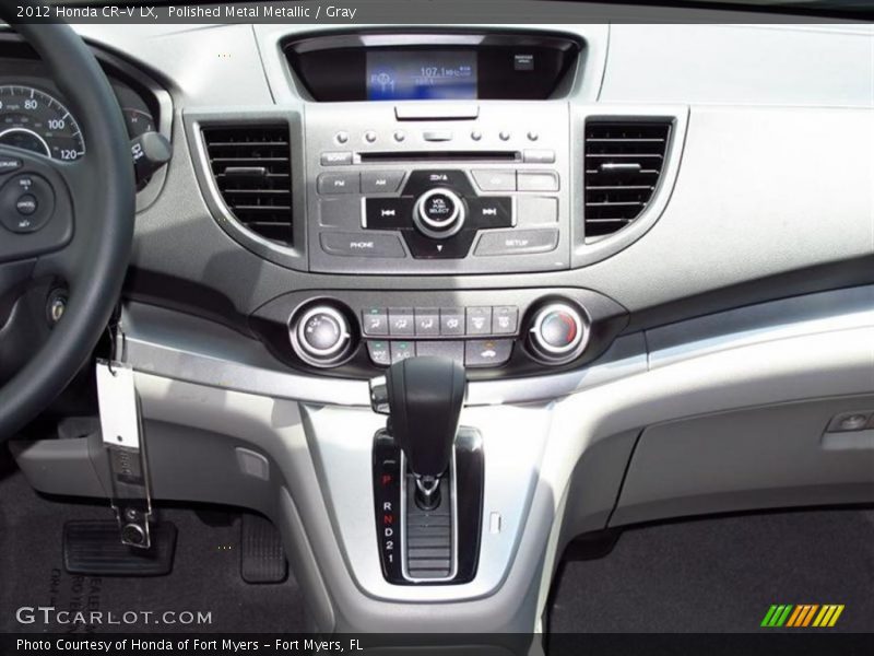 Polished Metal Metallic / Gray 2012 Honda CR-V LX