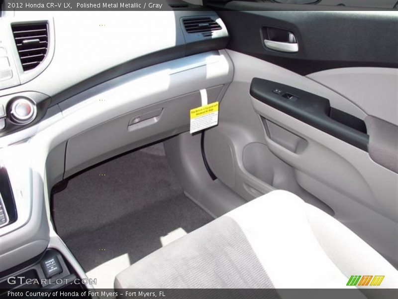 Polished Metal Metallic / Gray 2012 Honda CR-V LX