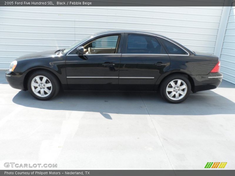 Black / Pebble Beige 2005 Ford Five Hundred SEL