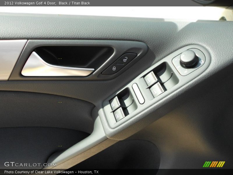 Black / Titan Black 2012 Volkswagen Golf 4 Door