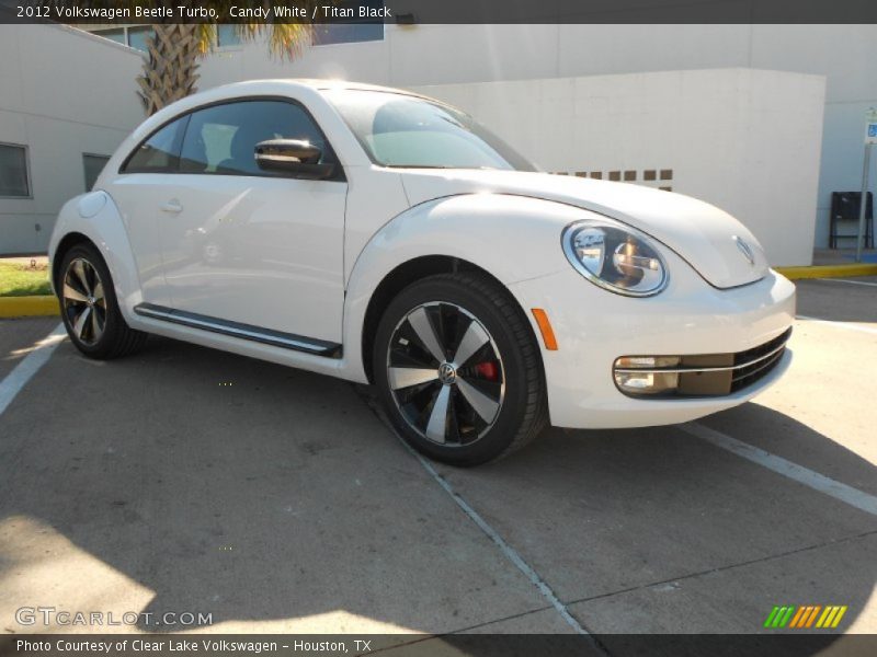 Candy White / Titan Black 2012 Volkswagen Beetle Turbo