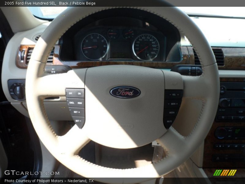Black / Pebble Beige 2005 Ford Five Hundred SEL