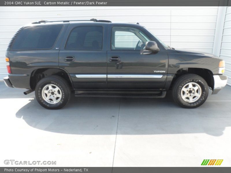 Carbon Metallic / Pewter/Dark Pewter 2004 GMC Yukon SLE