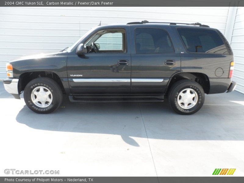 Carbon Metallic / Pewter/Dark Pewter 2004 GMC Yukon SLE