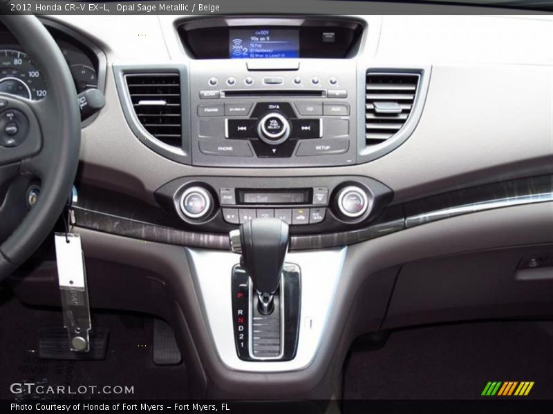 Controls of 2012 CR-V EX-L