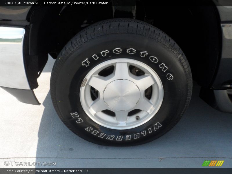 Carbon Metallic / Pewter/Dark Pewter 2004 GMC Yukon SLE