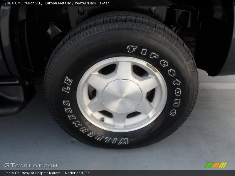 Carbon Metallic / Pewter/Dark Pewter 2004 GMC Yukon SLE
