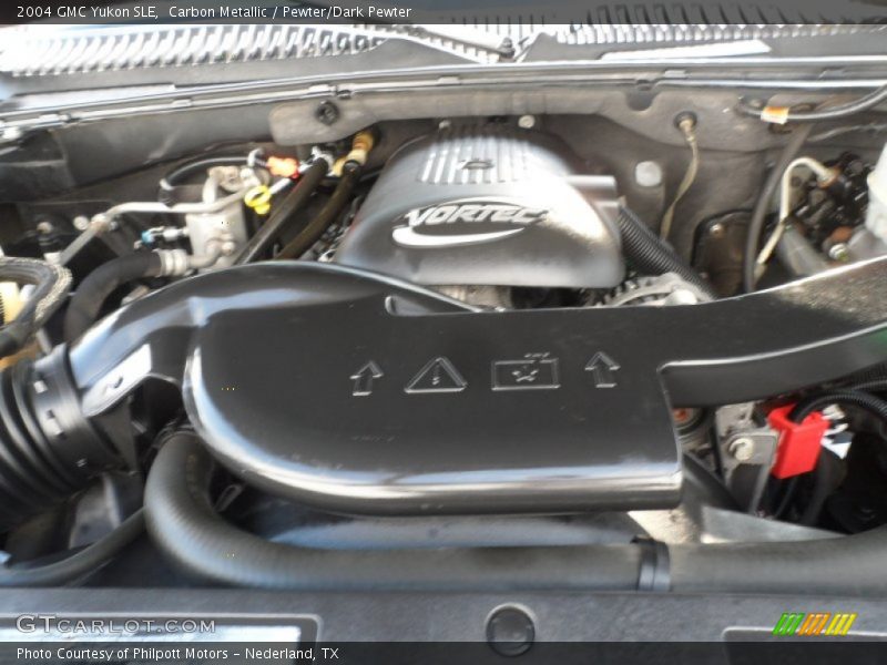 Carbon Metallic / Pewter/Dark Pewter 2004 GMC Yukon SLE