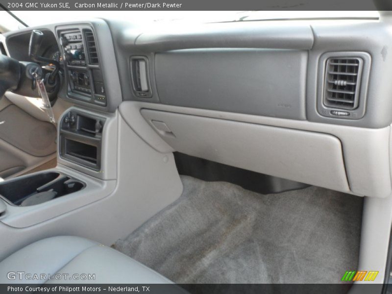 Carbon Metallic / Pewter/Dark Pewter 2004 GMC Yukon SLE