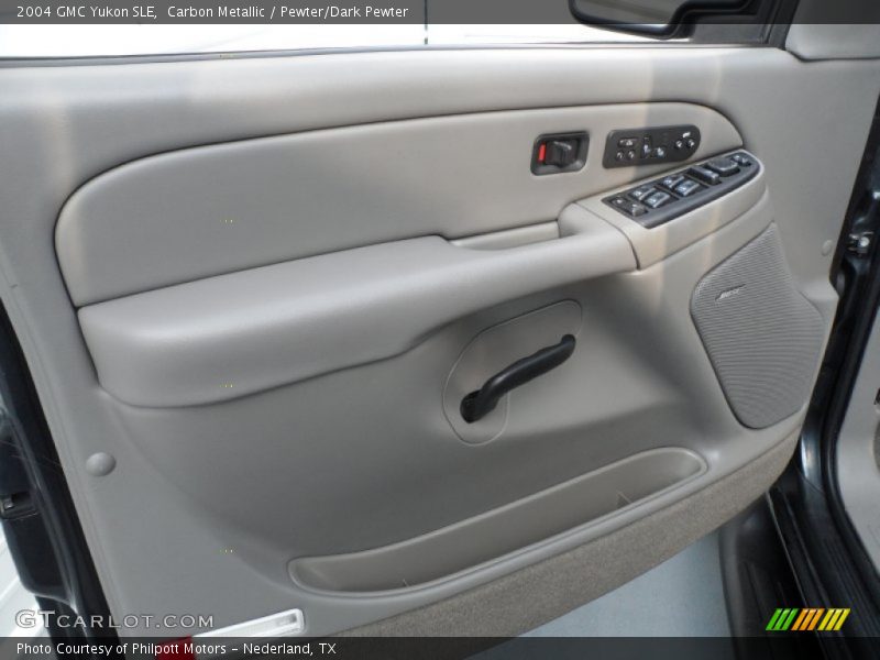 Carbon Metallic / Pewter/Dark Pewter 2004 GMC Yukon SLE